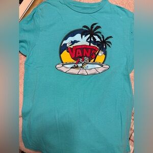 Two Vans Crewneck Logo T‑Shirt